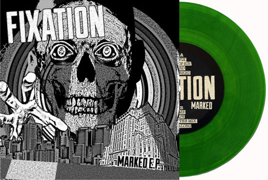 FIXATION "Marked" 7" EP (War) Green Vinyl